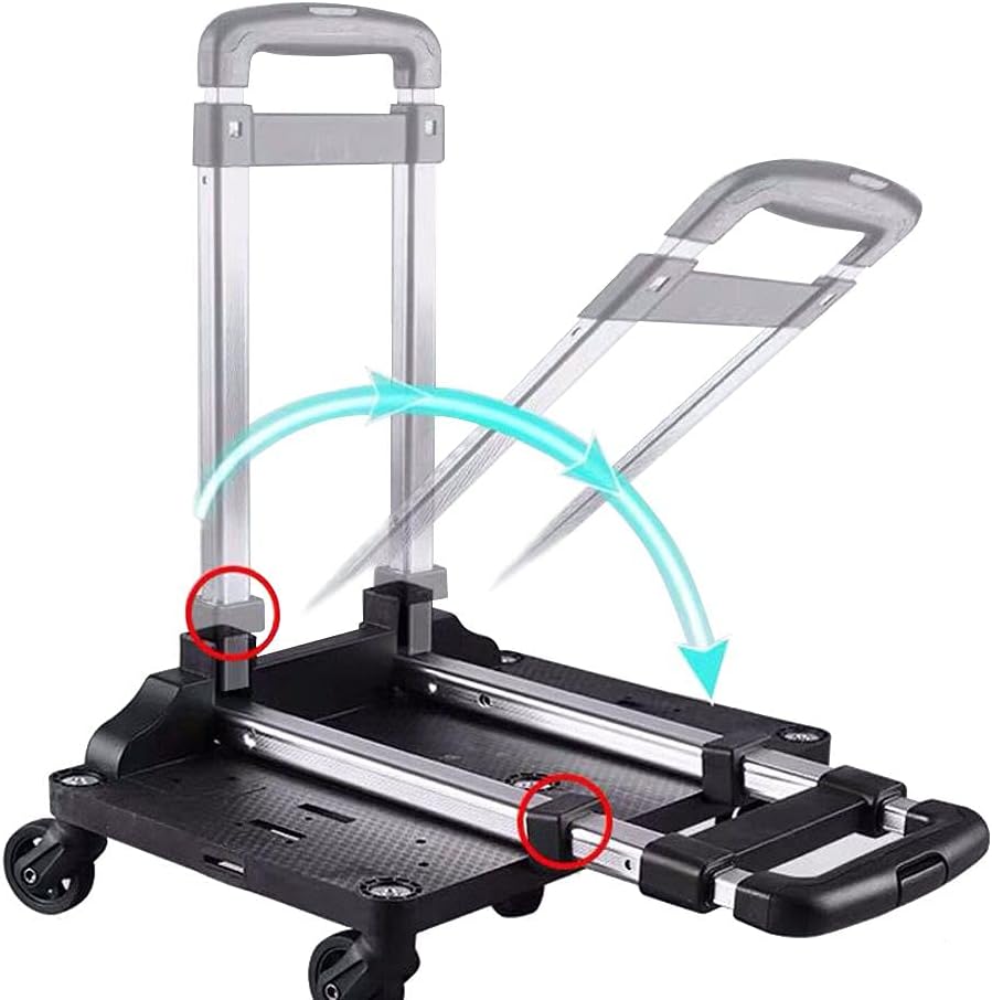 Spinner Wheelbase Luggage Cart J5402