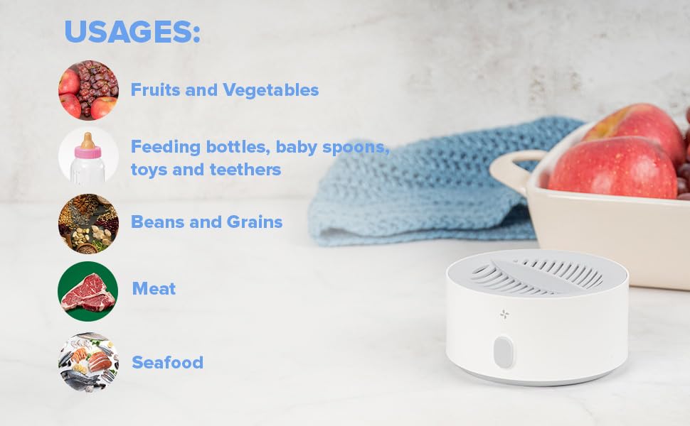 Fruit and Vegetable Cleaner, Pack of 2, 3.94 x 1.97 in X905000