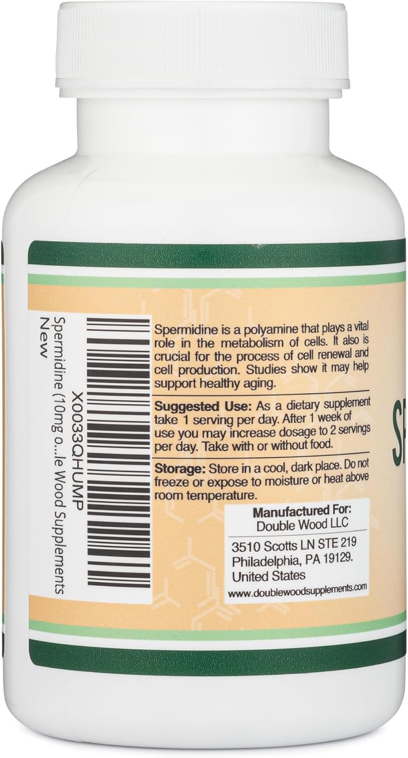 120 Capsules Spermidine Supplement C552287