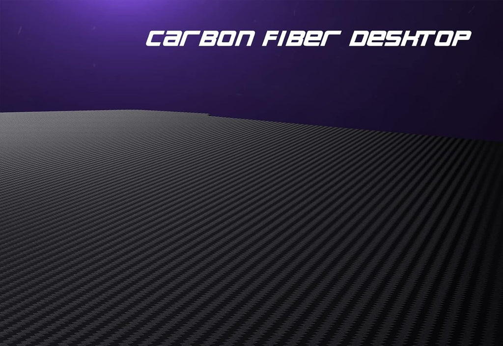 47 inch Gaming Desk with Carbon Fiber Surface and Cable Tray N695020