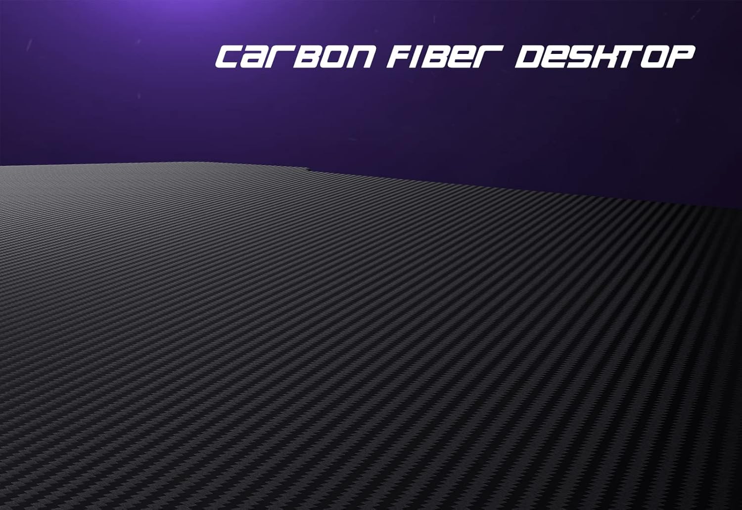 47 inch Gaming Desk with Carbon Fiber Surface and Cable Tray N695020