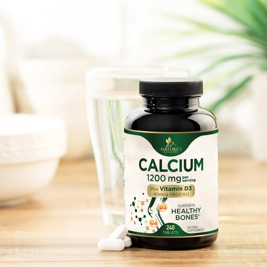 240 Tablets Calcium 1200 mg with Vitamin D3 Dietary Supplement K507712