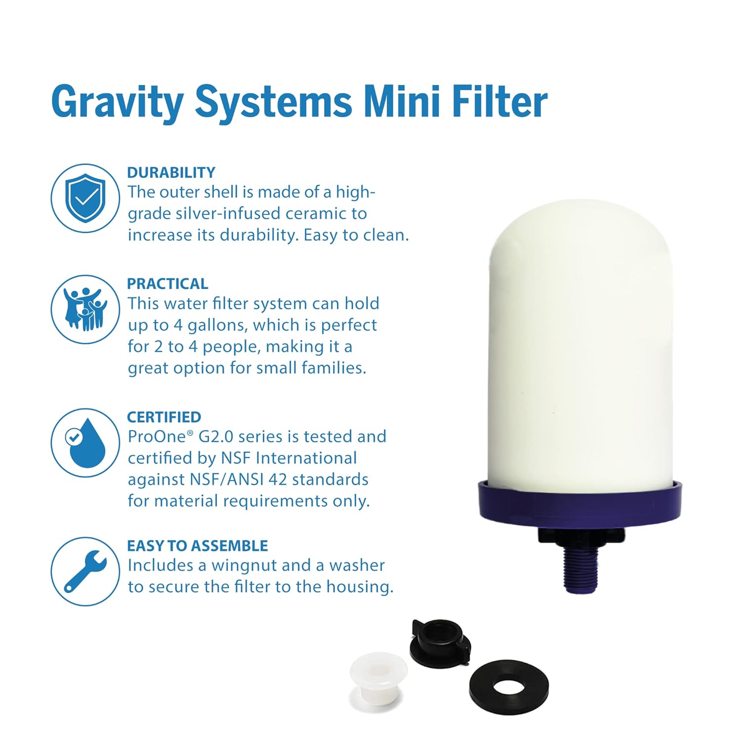 Water Filter Pitcher with Fruit Infuser, Pack of 2 X44391