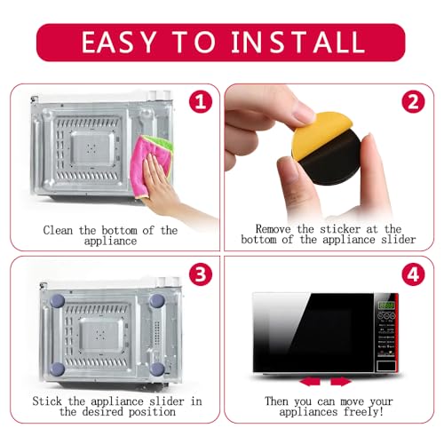 Self-Stick Teflon Furniture Sliders S210508
