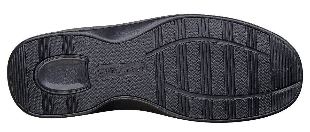 Black Leather Men's Shoes S711157