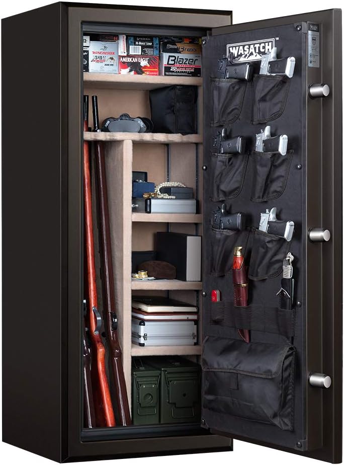 24 Gun Fire and Water Safe with E-Lock, Dark Bronze F704