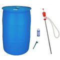 55 Gallon Emergency Water Barrel Storage Combo Pack I28828
