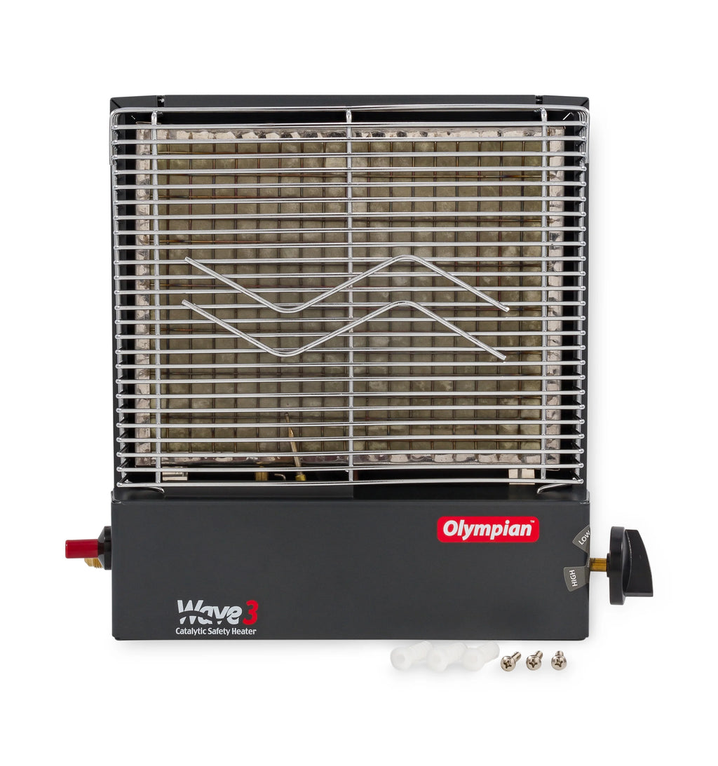 Adjustable 1600 to 3000 BTU LP Gas Catalytic Safety Heater T127