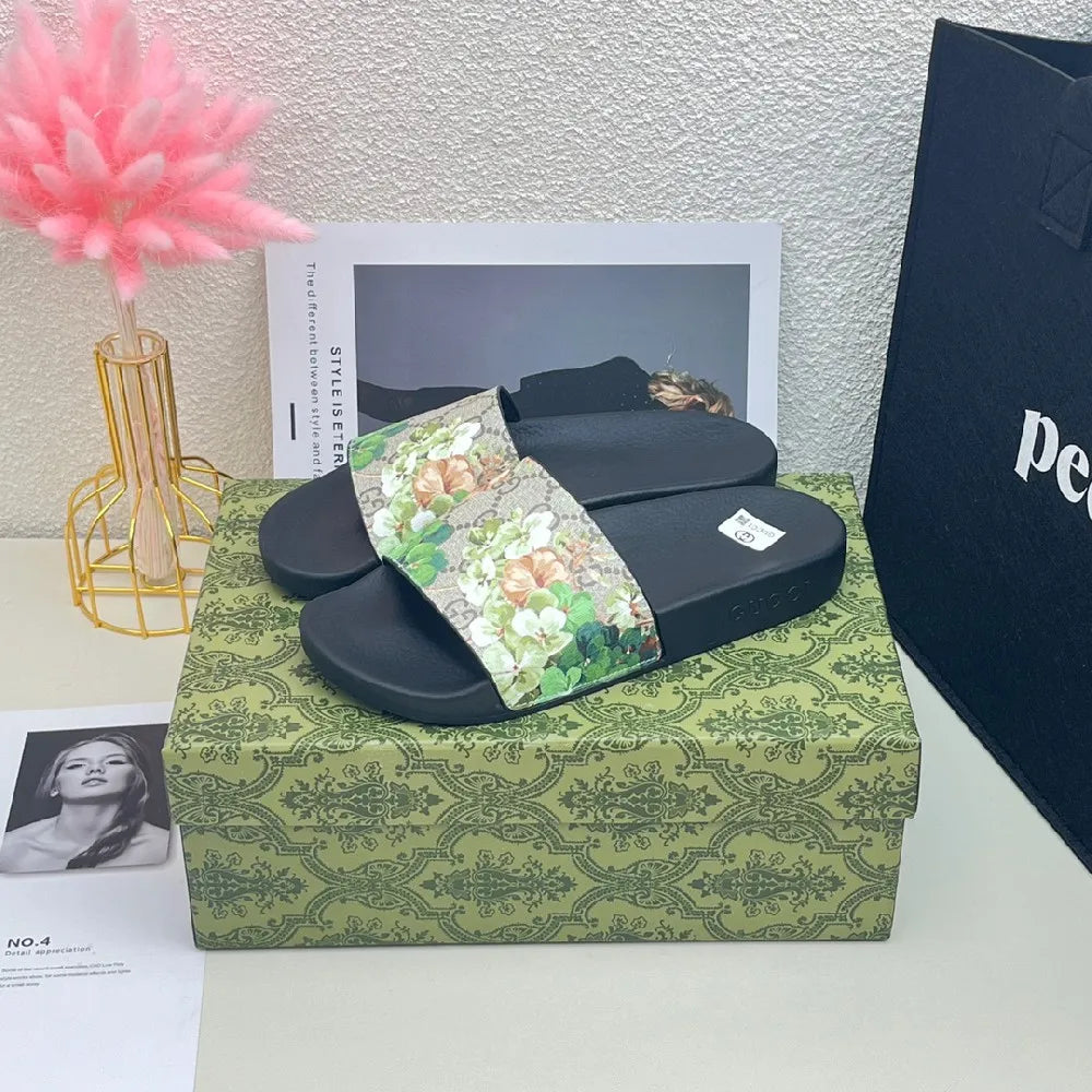 New Casual Print Slippers X4316