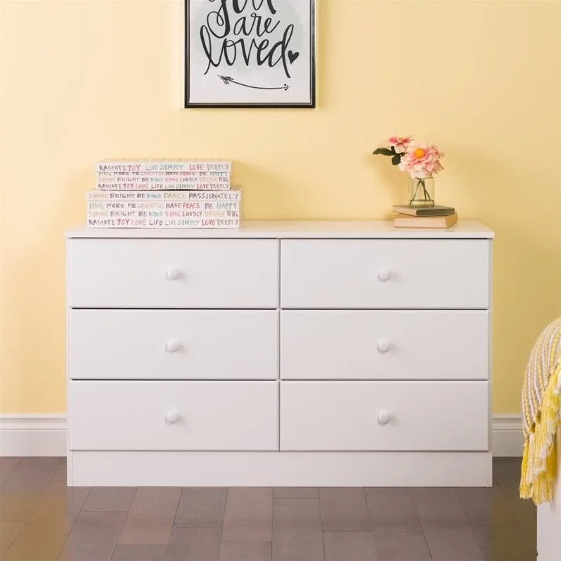 4-Piece Set with 2 Nightstands 4-Drawer Chest & Double Dresser L6161
