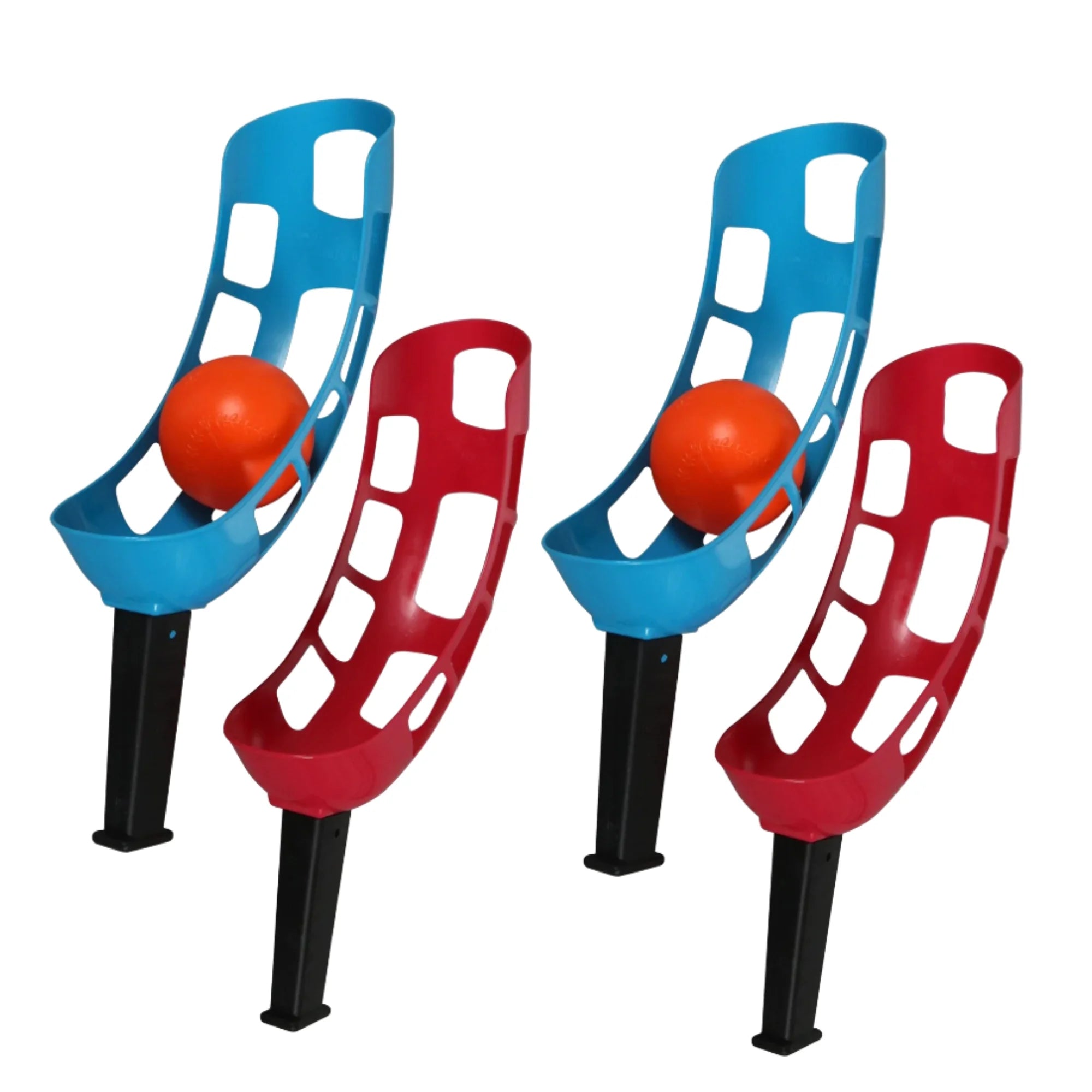 Plastic Toy Sky Catchers Set Includes 2 Brackets and 1 Ball S8642