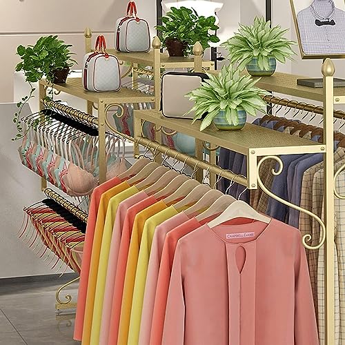 Gold Floor-standing Clothing Rack (47.2"/120cm) T151