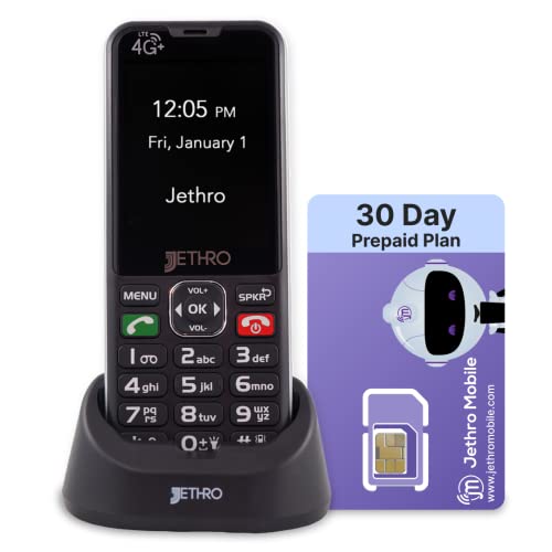 Large Button Cell Phone with 4GB High-Speed Data 6-Month Plan B63581