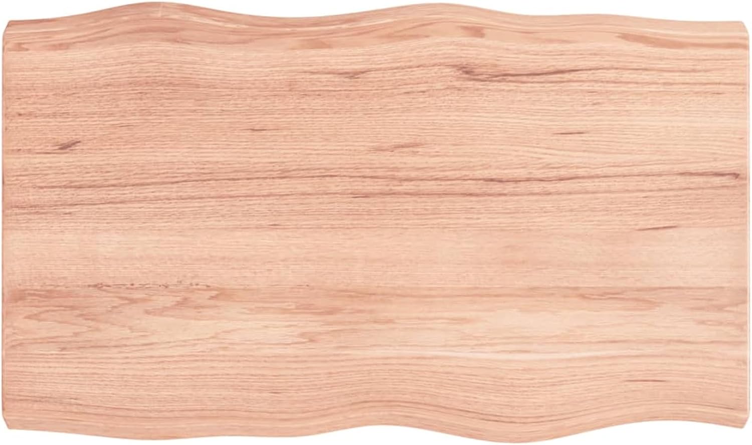 Treated Solid Wood Live Edge Table Top 39.4in x 23.6in W644620