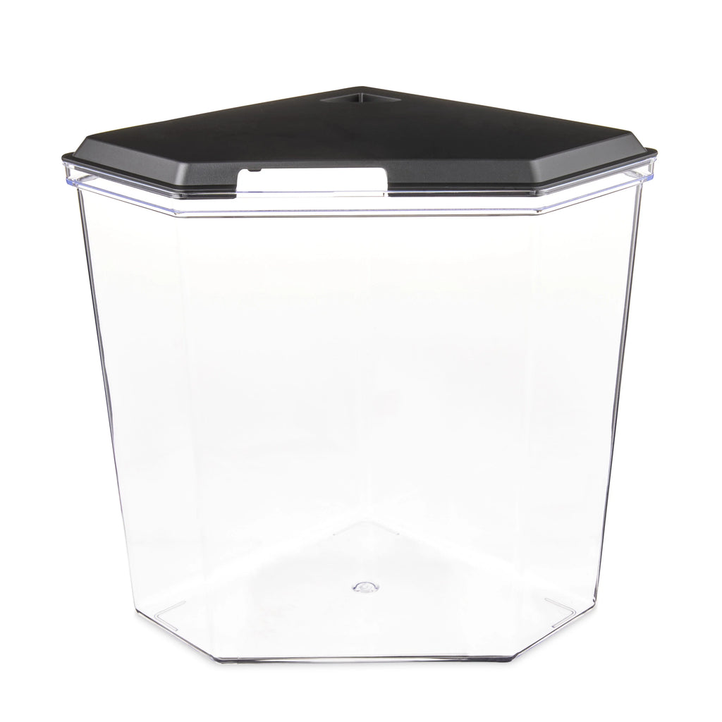 2.5 Gallon Plastic Black Aquarium with Accessories M13733
