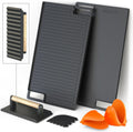 Pre-Seasoned Non-Stick Reversible Cast Iron Griddle (16.75" X 9.5") P29295