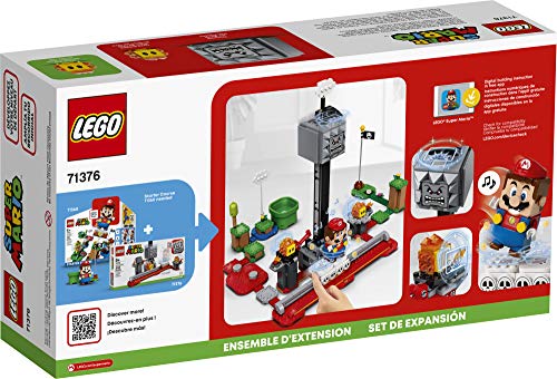 LEGO Super Mario Thwomp Drop Expansion Set 71376 Building Kit (393 Pieces) O1270