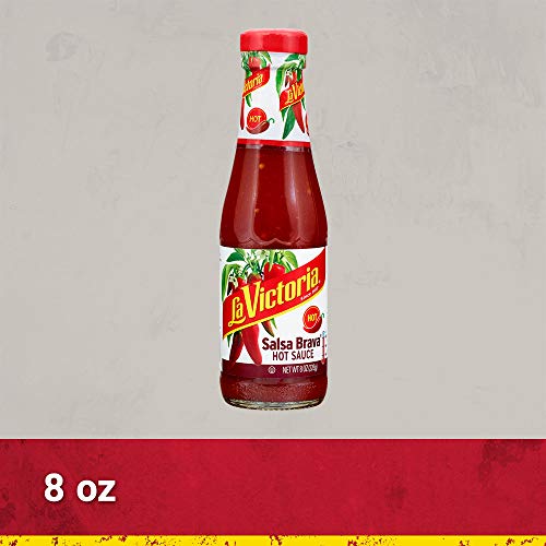 Mild Red Taco Sauce, 8 Ounce Glass Bottles (Pack of 12) A7383