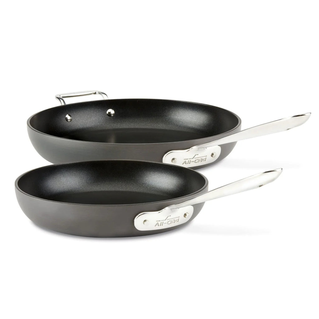 2 Piece Nonstick Hard Anodized Fry Pan Set, 10 & 12 inch E83110