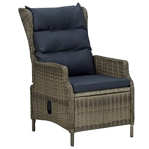 7 Piece Patio Dining Set Brown A688