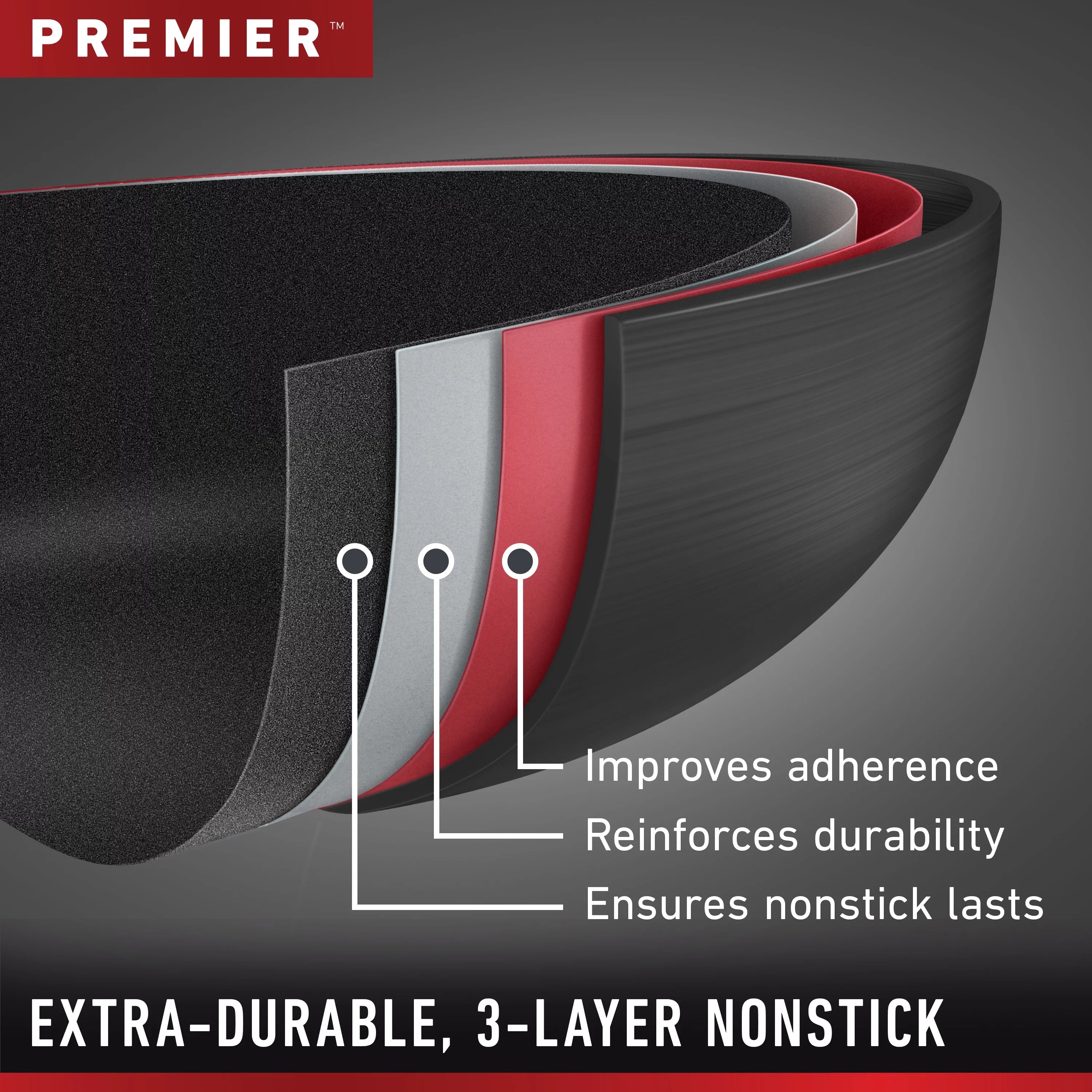 Black 11-Inch Nonstick Square Grill Pan Q647493