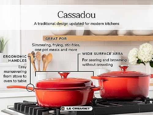 3.75 qt Enameled Cast Iron Cassadou W537892