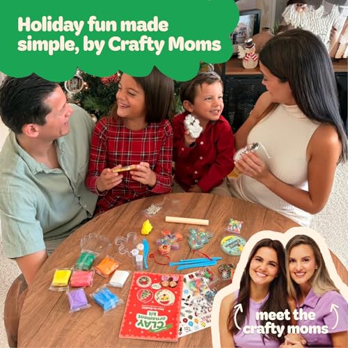 Air Dry Clay Ornament DIY Set K84711