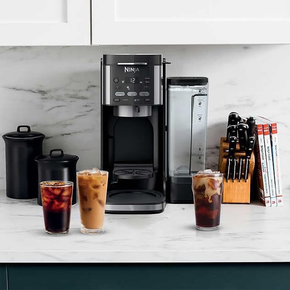 Black DualBrew Hot & Iced Coffee Maker Bundle with 2 YR CPS Enhanced Protection Pack L94734
