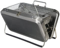 Portable BBQ Suitcase Silver J851995