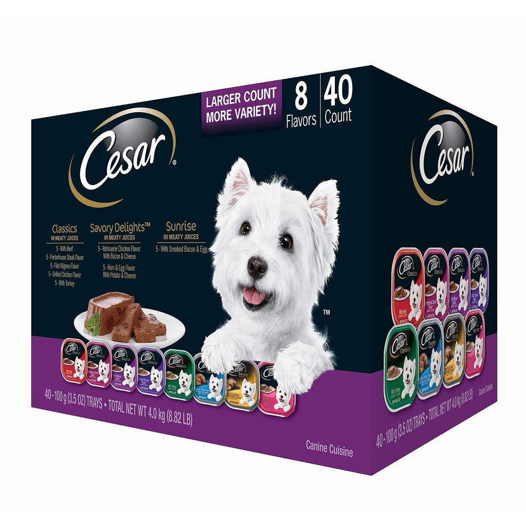 40 ct Wet Dog Food Variety Pack C3790