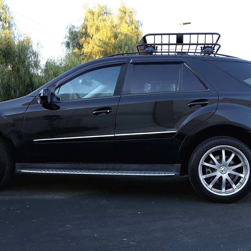 Black Cargo Extendable Basket Roof Rack F749551