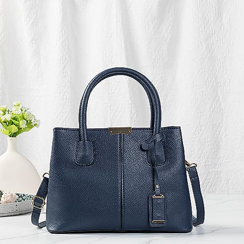 Women's Top-handle Cross Body Handbag Leather Tote Bag U1913