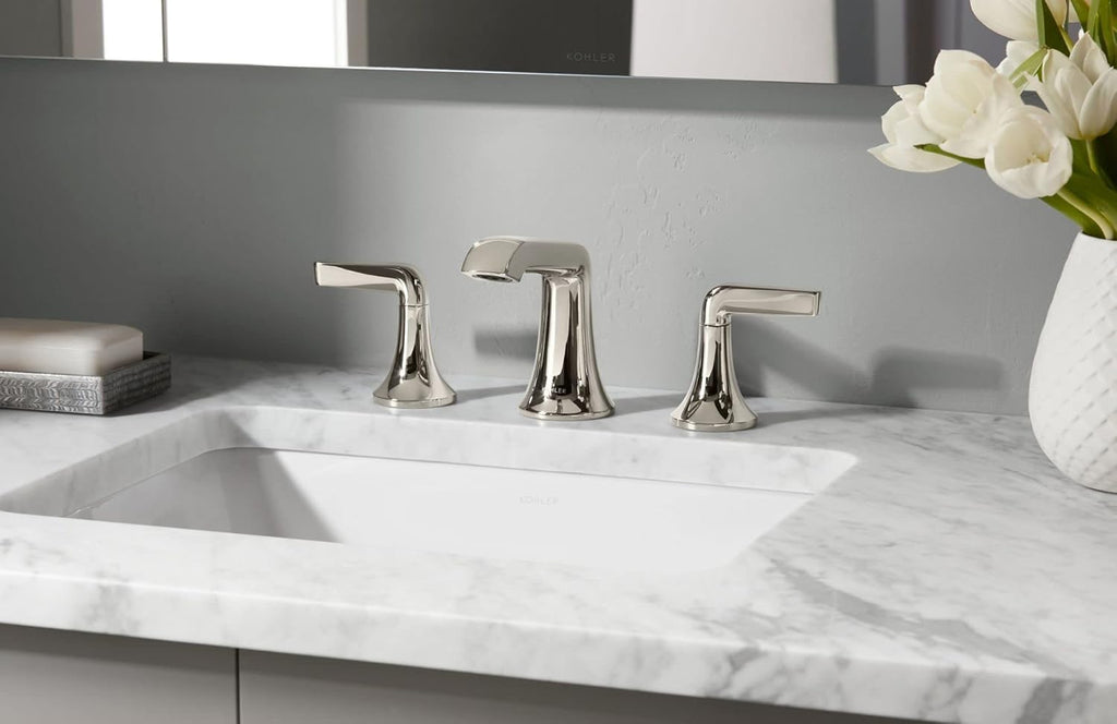 White Under-Mount Bathroom Sink K463344