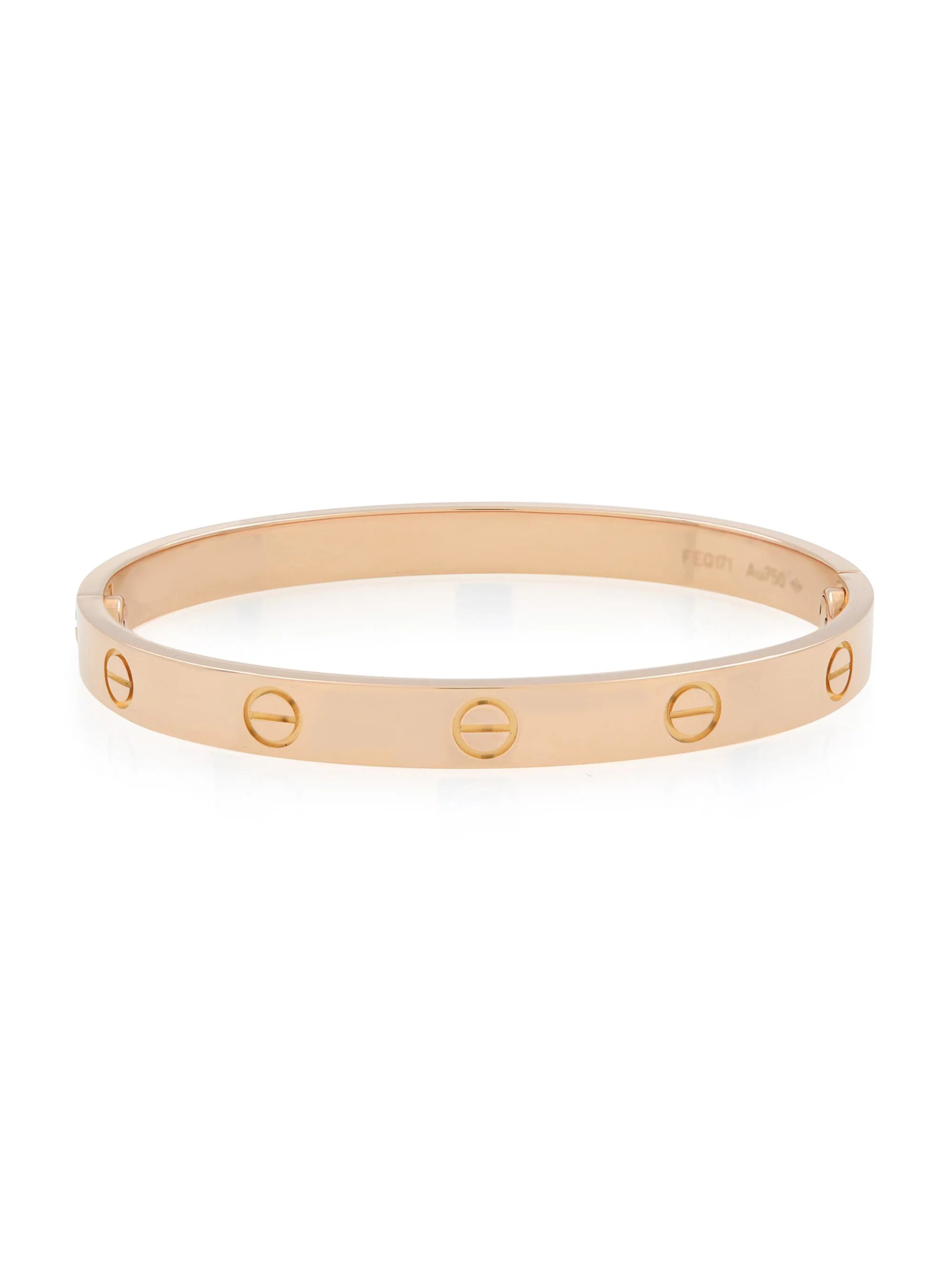 18K Rose Gold Bangle K759