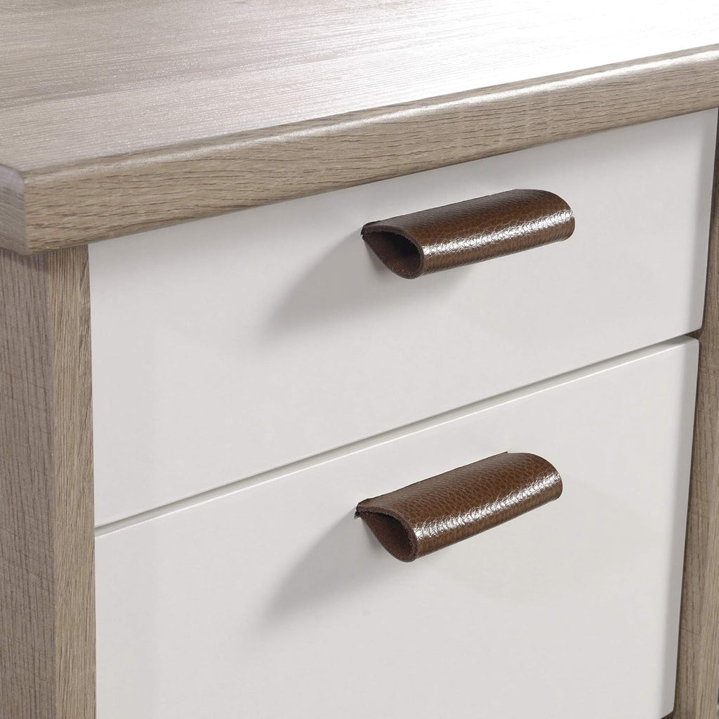 Executive Desk, Sky Oak Finish E69570