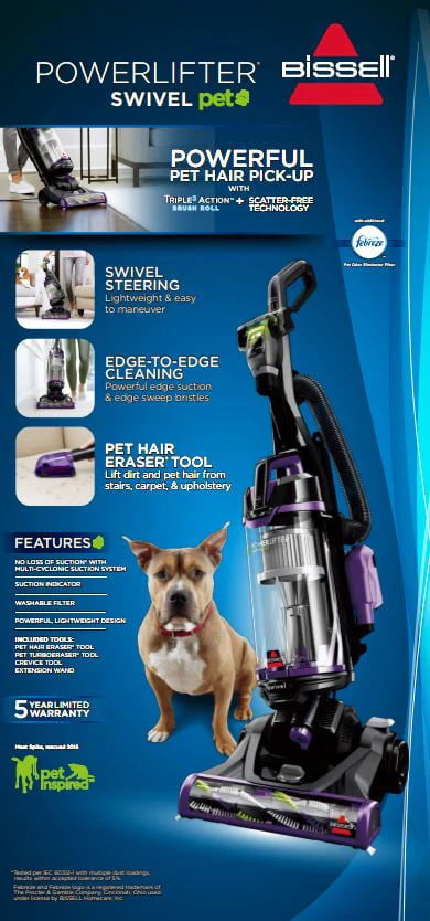 Bagless Upright Vacuum Y473856