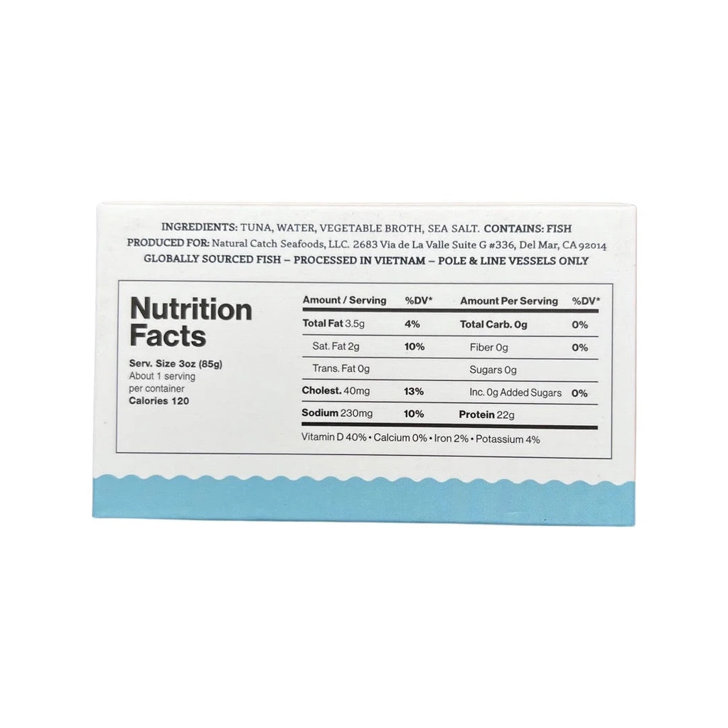 Natural Catch Albacore Tuna in Water F721