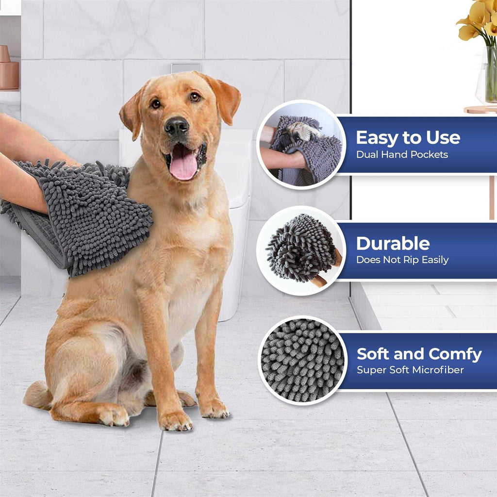 Highly Absorbent Microfiber Washable Dog Towel B562