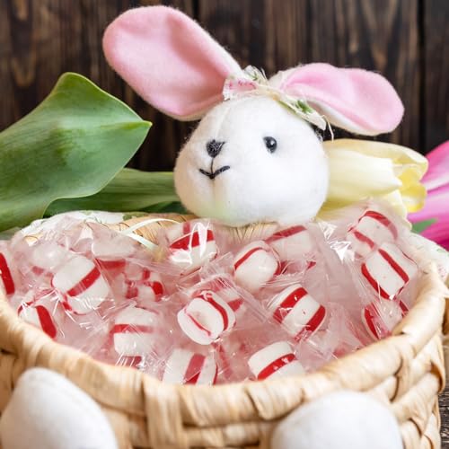 Soft Peppermint Candy Mints, 5lb bulk individually wrapped peppermint puffs I800