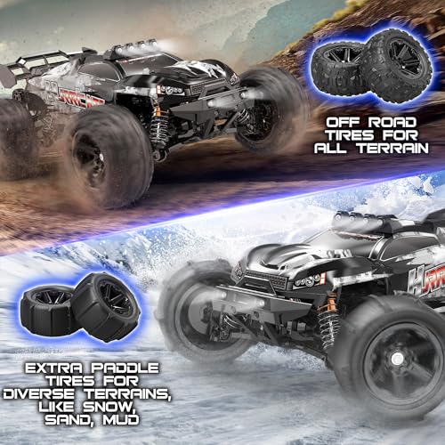 1:14 Scale 4WD Off-Road RC Truck with 2 Rechargeable Batteries I868854