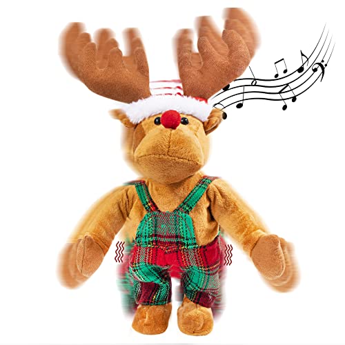 Animated Plush Rudolph The Red-Nosed Reindeer Stuffed Animal E826