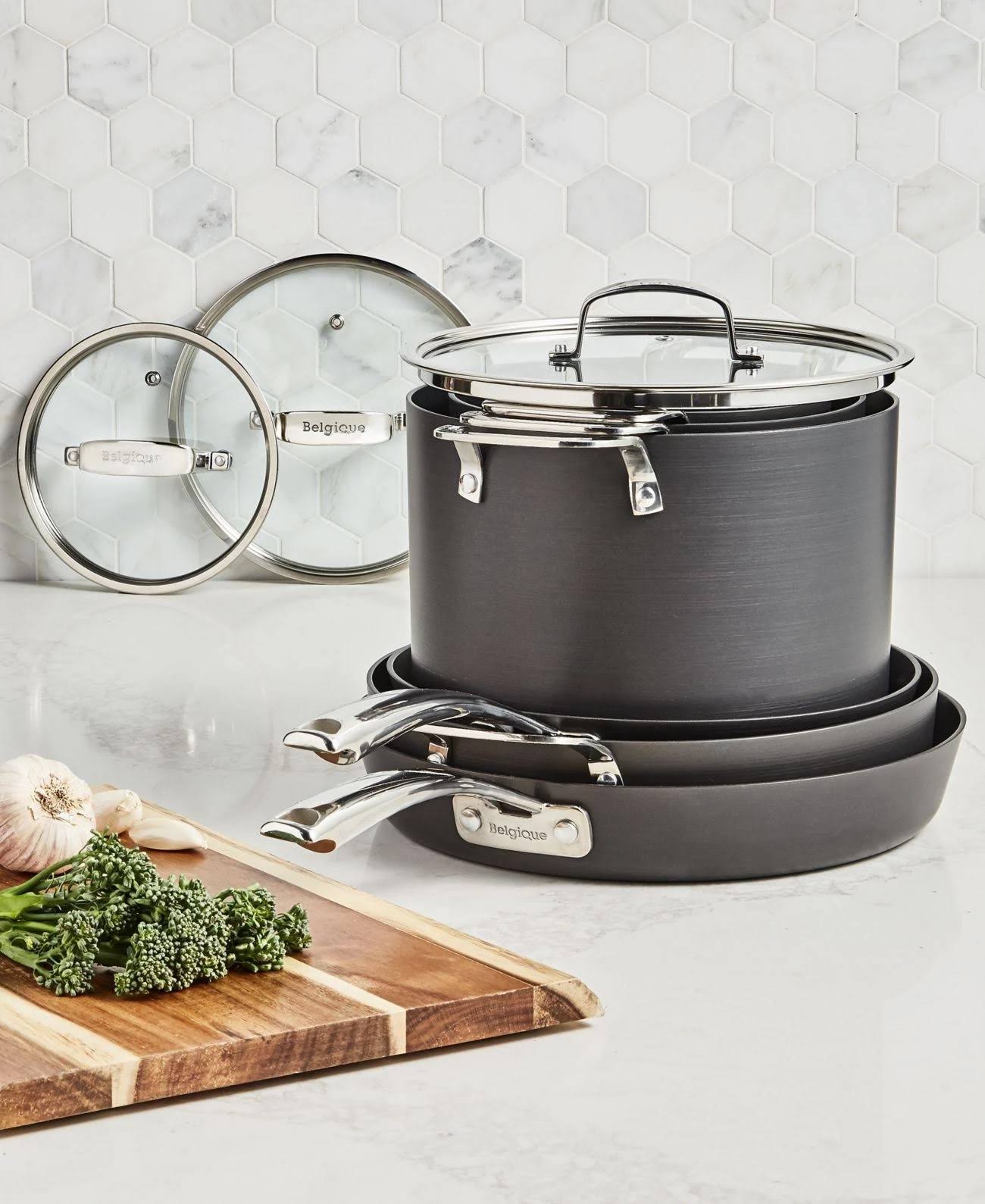 10-Piece Nonstick Aluminum Cookware Set E530101