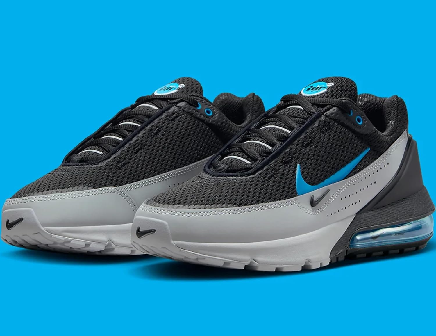 Black/Grey-Blue Air Max Pulse Sneakers I931
