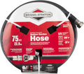 75-Foot Heavy-Duty Rubber Garden Hose Pack of 2 K91584