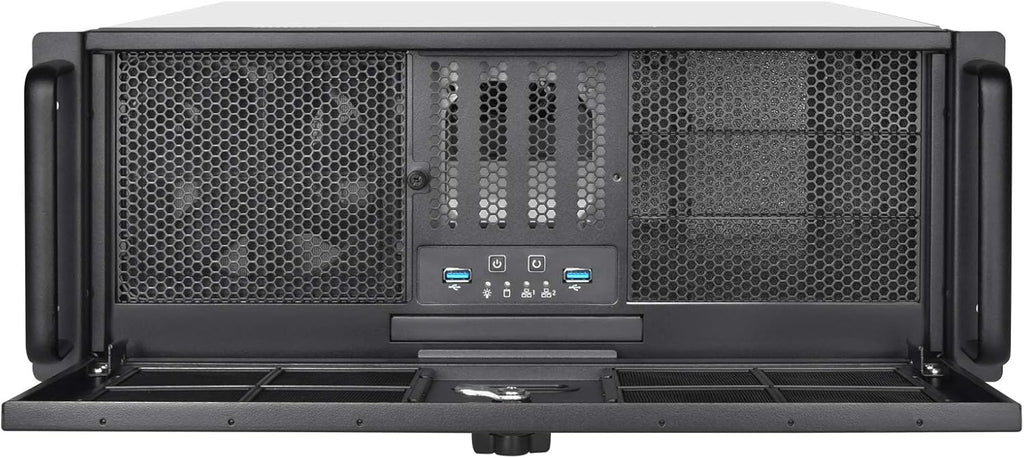 4U Rackmount Server Chassis with 3 X 5.25 Front Bays E434