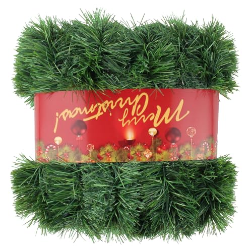 Green Artificial PVC Christmas Garland G507