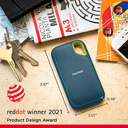 Portable SSD - USB-C, USB 3.2 Gen 2 - External Solid State Drive U22293
