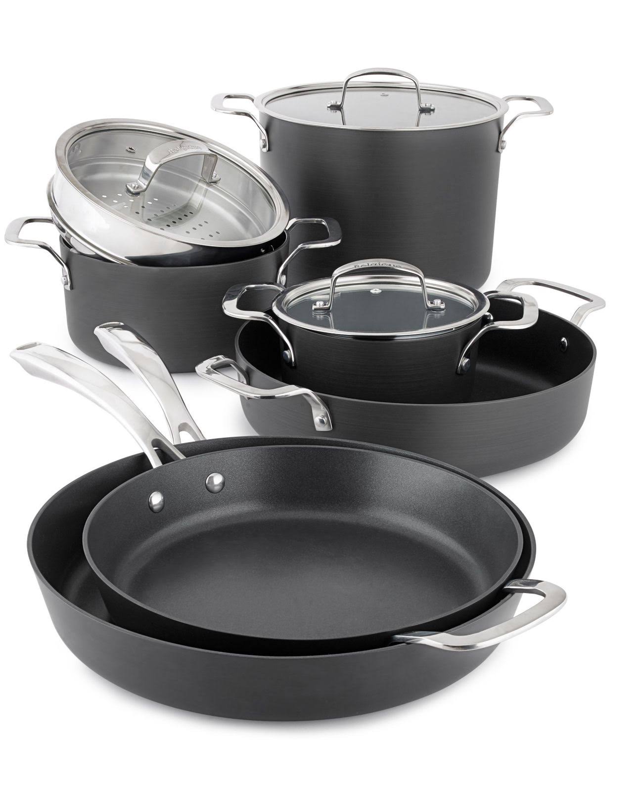 10-Piece Nonstick Aluminum Cookware Set E530101
