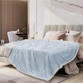 50 x 60 Inches Reversible Microfiber Sherpa Fleece Throw Blanket H31338