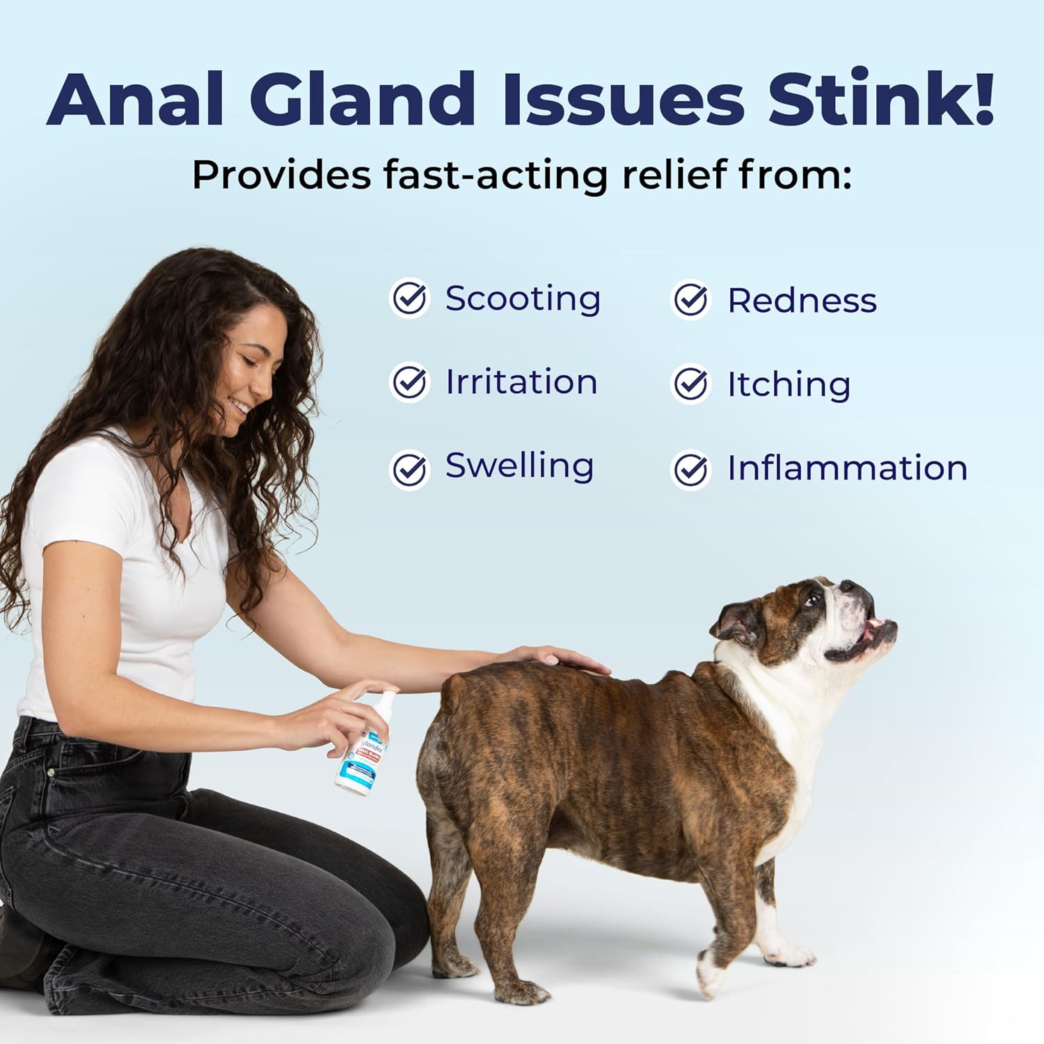 Medicated Dog Anal Gland Spray (4oz) S90394
